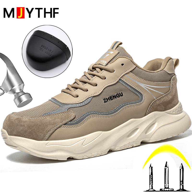 Sneaker Care - Werksneakers voor heren Veiligheidsschoenen Anti-Smash Anti-lek