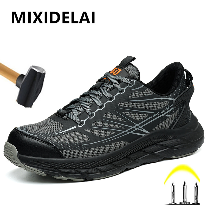 Sneaker Care - Mode werksneakers Schoenen met stalen neus