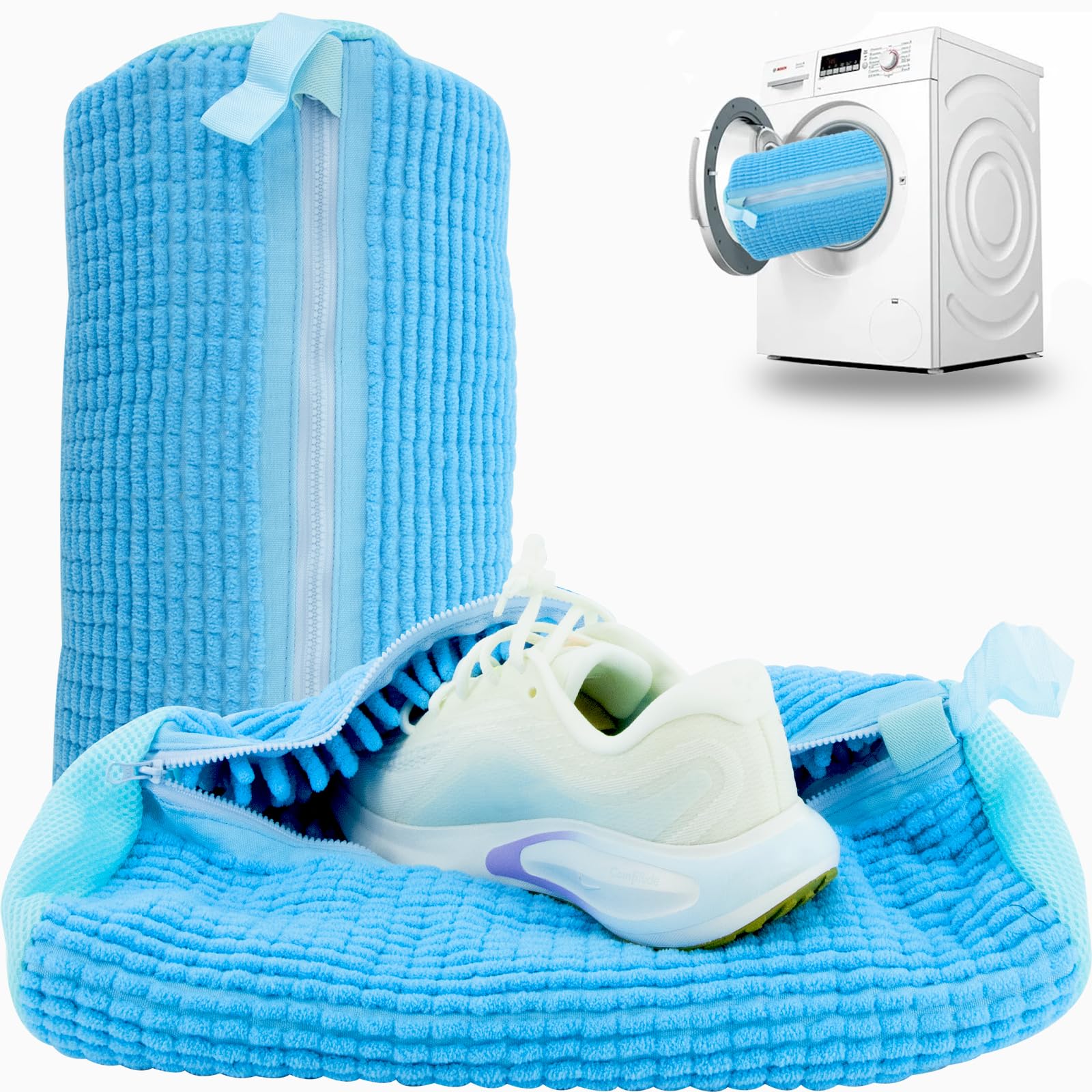 Sneaker Care - 1/2/3 STUKS Herbruikbare schoenenreinigingszakken 360 °