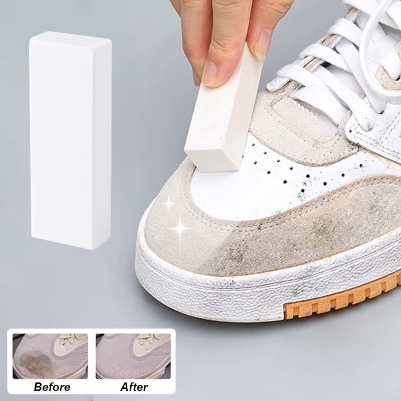 Sneaker Care Whitener - Schoenreinigingsgum voor suède, fluweel, mat leer,