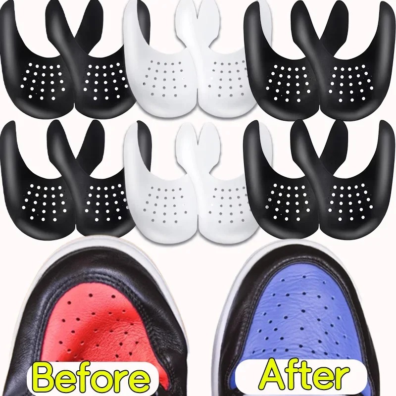 Crease Protector Toe - 5 paar lichtgewicht anti-kreuk schoen-teenbeschermers buigbestendige