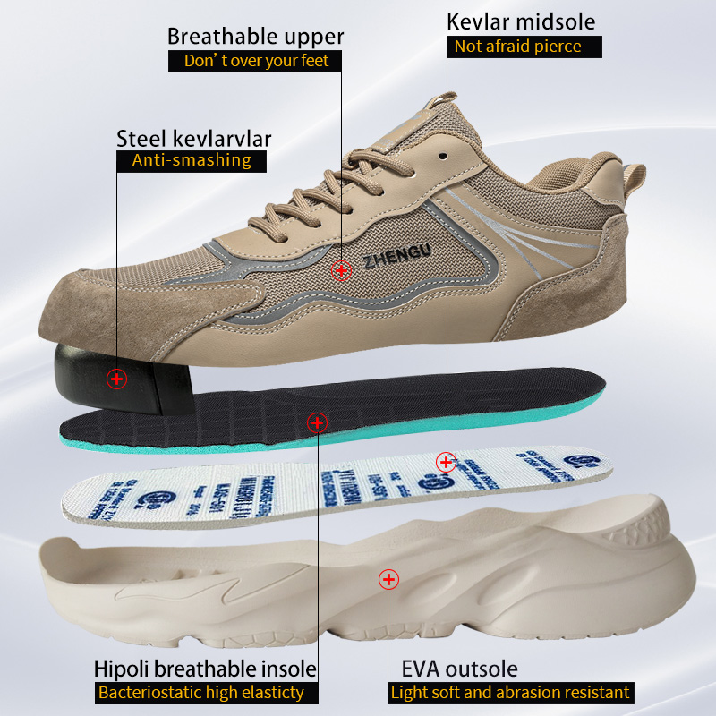 Werksneakers voor heren Veilig - Sneaker Care recensie en prijs