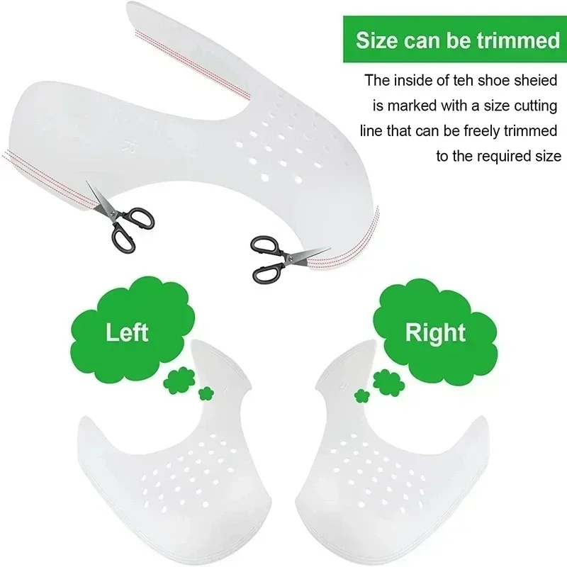 2 paar anti-kreuk schoenkopbes - Crease Protector Toe recensie en prijs